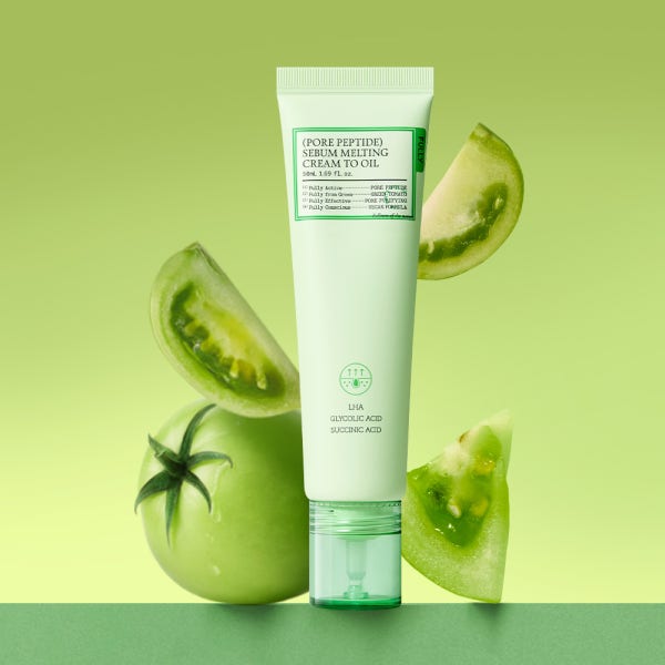 풀리 포어 펩타이드 피지 멜팅 크림 투 오일 50ml 저자극 피지 모공 케어