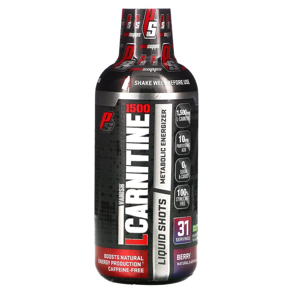 ProSupps <b>l-카르니틴 1500</b> 리퀴드 샷 <b>베리</b> 473ml(16fl oz)