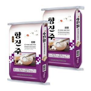 푸드앤픽 향진주 단일품종 향미 수향미 10kg, 2개