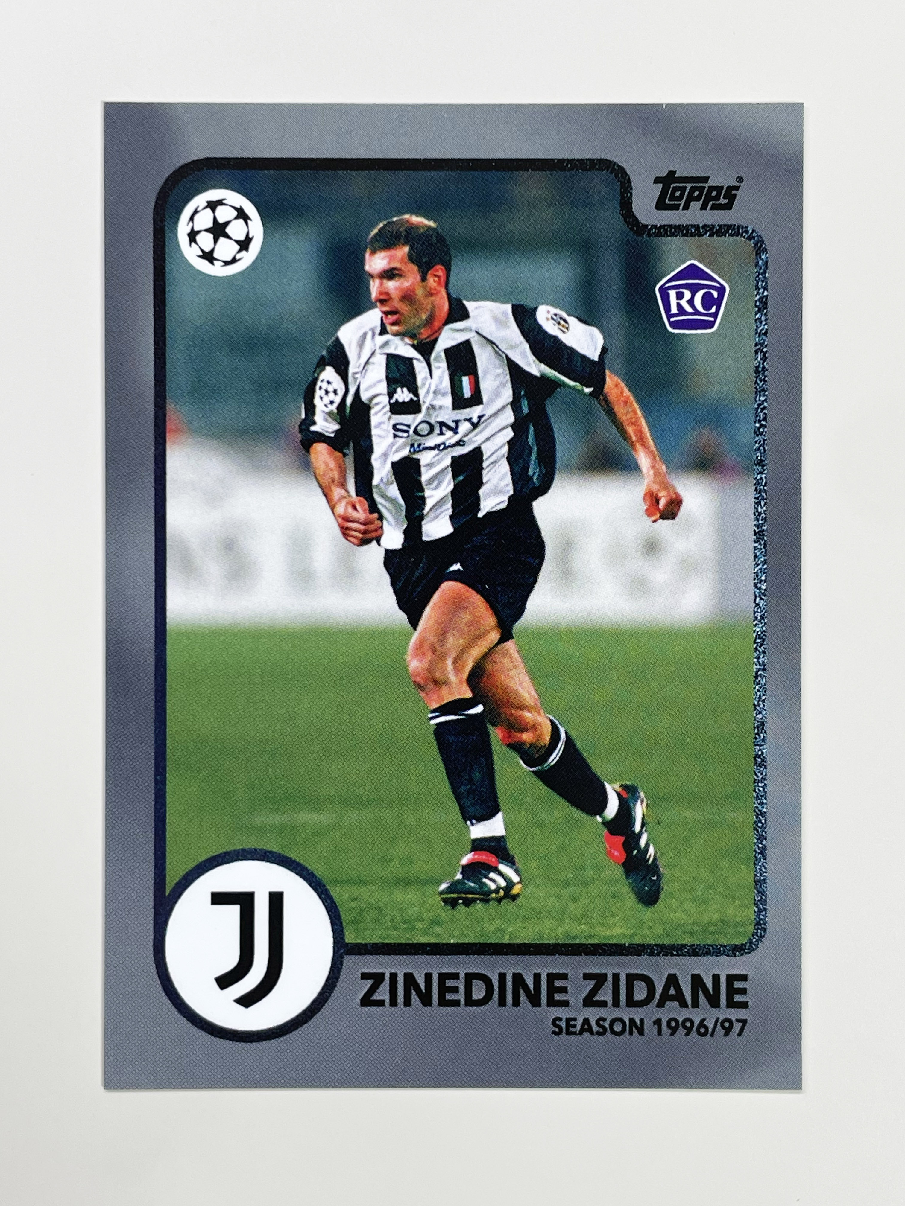 24-25 Topps The Lost Rookie Card 지네딘 지단