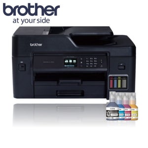 브라더 MFC-T4500DW 무한잉크복합기 자동클리닝 A3 인쇄 복사 스캔 유무선네트워크 자동양면 팩스
