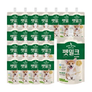 에버그로 펫밀크 우유 강아지 고양이 음수량 보충 눈+관절, 150ml, 20개