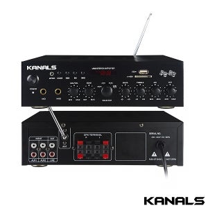 KANALS BKM50 미니앰프 2CH 80+80W 블루투스 FM USB BKM-50