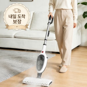 RichMagic 8in1 물럴레 스팀청소기 고온살균 고압스팀 브러쉬세트 다용도