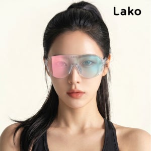 라코 트루디 러닝 자전거 골프 스포츠 고글 변색 미러렌즈 선글라스