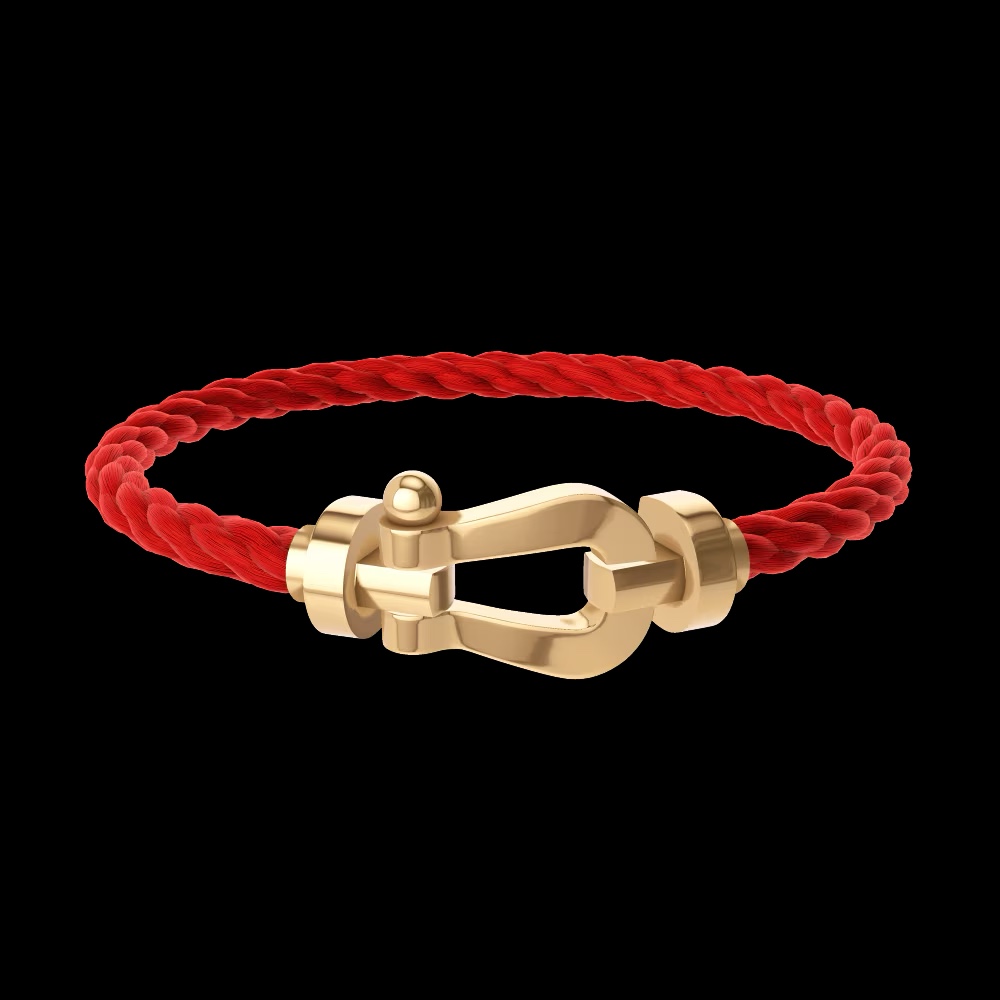 FORCE 10 BRACELET 18k yellow gold large model