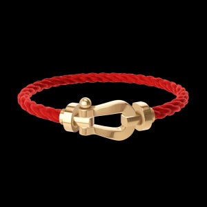 FORCE 10 BRACELET 18k yellow gold large model