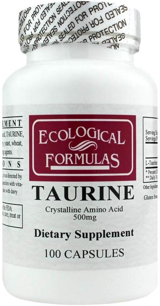 생태 포뮬러 - L-<b>Taurine 500mg</b> 100캡 [ 및 뷰티]