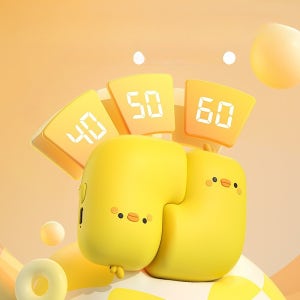 귀여운 오리 손난로 자석 부착 미니 휴대용 온열기 겨울 보온용 전기핫팩