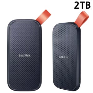 SanDisk 휴대용 드라이브 Portable SSD E30 2TB, 단일색상