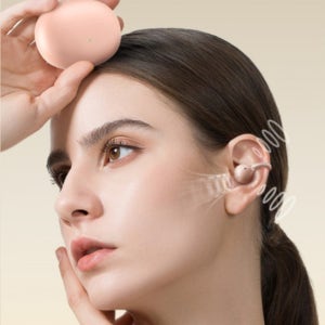 iKF Air Clip 오픈이어 골전도 블루투스 이어폰 귀걸이형 편안한 착용 무선 운동용