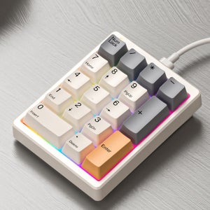 MF17 기계식 무선 블루투스 숫자 키패드 매크로 커스텀 유선 연결 지원 텐키패드