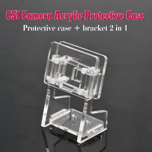 하이 퀄리티 아크릴 보호 케이스 CSI 카메라 지지대 라즈베리 파이 5 4B 3B + 젯슨 나노 카메라용 카메라 모듈 미포함