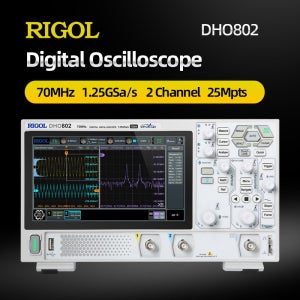 리골 DHO802DHO804DHO812DHO814 디지털 오실로스코프 24 채널 70MHz100MHz 대역폭 12비트 측정 장비