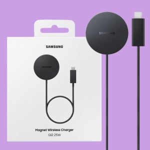 삼성 25W 갤럭시 S26 울트라 마그넷 초고속 무선 충전기 EP-P2900