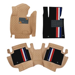 가온 7D 카매트 입체 가죽 코일 바닥 발매트 1열+2열 코나 EV 18년~23년4월