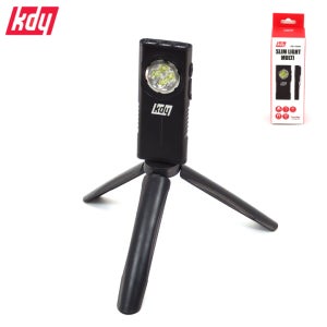 케이디와이 슬림라이트 멀티 COB LED 투웨이 삼각대 미니라이트 KSL-1200M