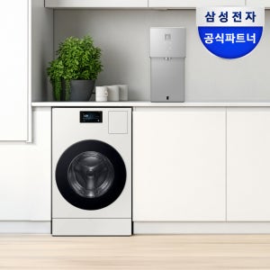 [신혼가전] 삼성 AI콤보 세탁 건조기 25/20kg+음성인식 냉온 직수 AI 정수기 세트