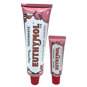 유시몰 오리지날 피치 민트향 치약 120g+20g
