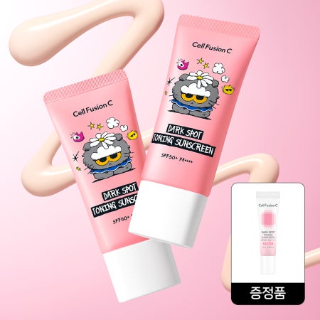 [셀퓨전씨X조앤프렌즈] 잡티 토닝 썬스크린 SPF50+ PA++++