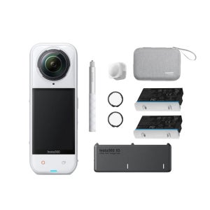 인스타360 X5 새틴 화이트 (한정판),  에센셜 번들