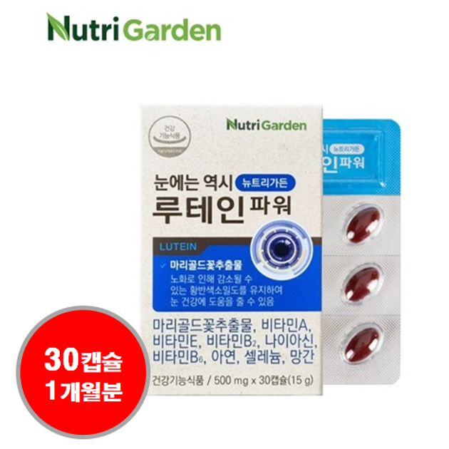 눈에는 역시 루테인파워