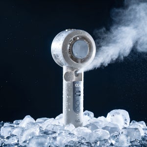 오아 아이스볼트미스트 휴대용 선풍기 미니 급속 냉각 이중쿨링 BLDC 핸디 핸드 손풍기