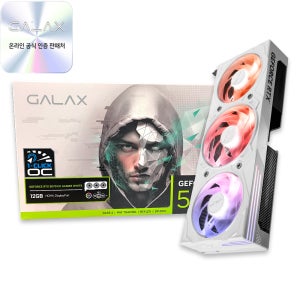 갤럭시 GALAX 지포스 RTX 5070 EX GAMER WHITE OC D7 12GB