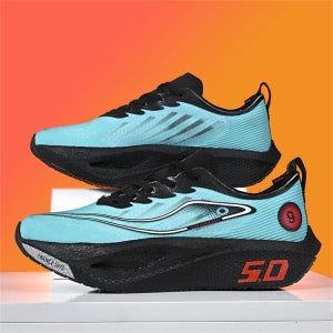 키높이운동화 러닝화 카본 플레이트 마라톤 남성 여성용 편안한 통기성 전문 레저 운동 스니커즈 스포츠 경량