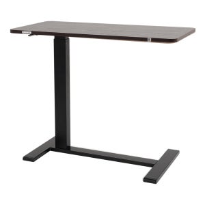 덱스탑 침대 소파 사이드테이블 미니 모션 테이블 높이조절 자취템 다크우드(각도고정/슬림)