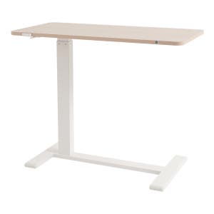 덱스탑 침대 소파 사이드테이블 미니 모션 테이블 높이조절 자취템 라이트우드(각도고정/슬림)