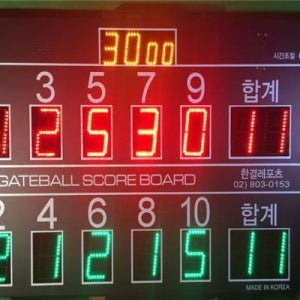 전자점수판 [게이트볼용] WR2803-14