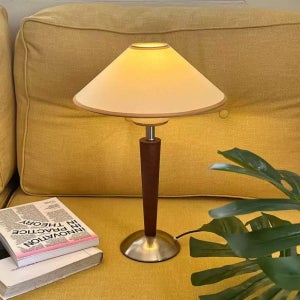 1970S 빈티지 미드센추리 테이블램프 단스탠드 우드 인테리어 감성 협탁조명