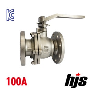 스텐 볼밸브 100A (후렌지 20K) / 1.96MPa 플랜지 KC인증품 SUS