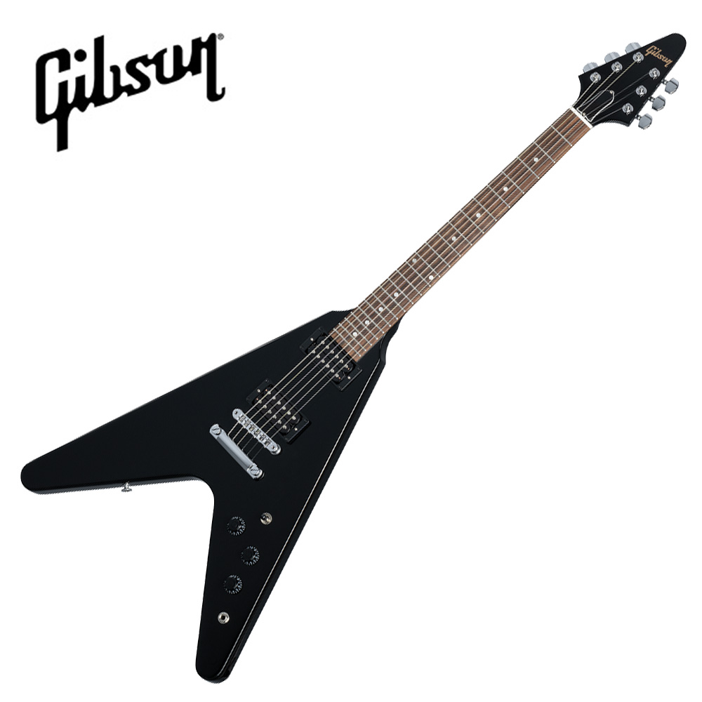 Gibson 깁슨 USA 80s 플라잉 브이 에보니 (DSVE00EBCH1)
