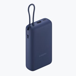 샤오미 Xiaomi 33W 휴대용 보조 배터리 고속충전 캠핑용 20000mAh, 블루