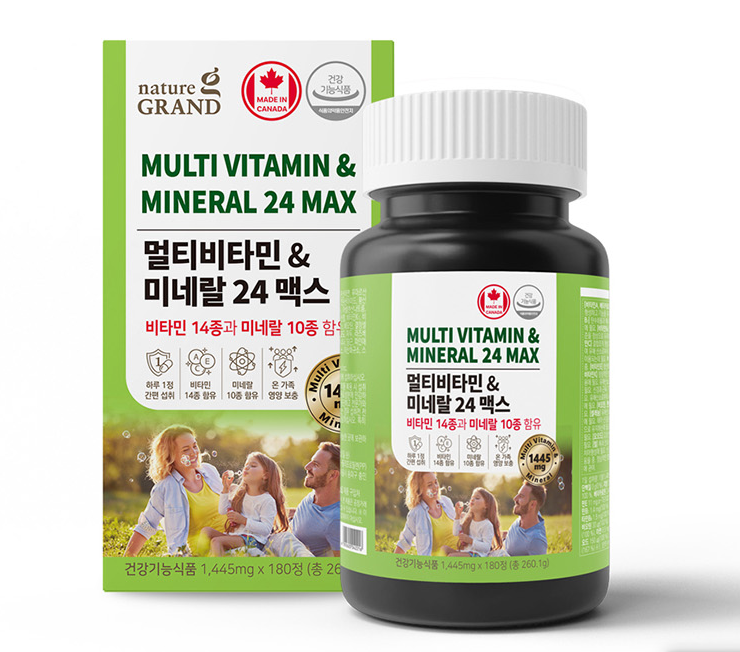 멀티비타민 & 미네랄 24 맥스