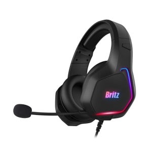 브리츠 버추얼 7.1 멀티채널 USB 피시방 게이밍 유선 마이크 경량 귀안아픈 헤드셋 K3