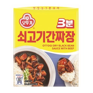 오뚜기 3분요리 쇠고기 간짜장 200g 24개