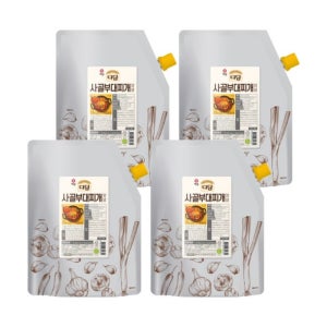다담 찌개양념 부대찌개, 2kg, 4개