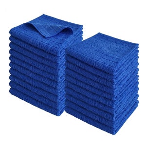 초극세사 바둑걸레 20매 다용도 청소 손걸레 고중량 업소용 사무실 학교 병원 관공서 세차