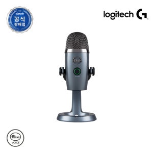로지텍코리아 공식 BLUE YETI NANO 스트리밍마이크 쉐도우그레이