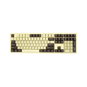 큐센 Q108 PBT 유선 무선 블루투스 기계식 키보드 모카무스, YSY 실론시나몬