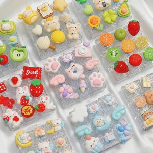 키캡 포인트 키보드 키캡 만들기 꾸미기 제작 파츠9개세트 캐릭터 냥냥펀치