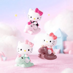 산리오 키티 마이 리틀 포니 시리즈 가챠 미니 쌀알 피규어