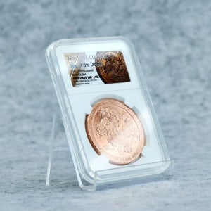 구리 라운드 1oz 쿠퍼 슬랩케이스 기념 주화 메달 copper 드래곤 달러