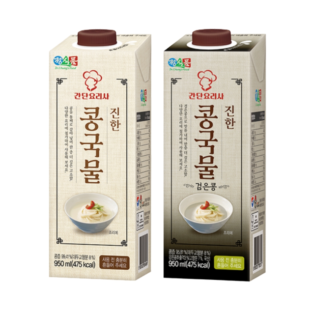 정식품 검은콩 콩국수 성분 분석