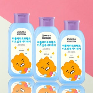 베비언스 리틀카카오프렌즈 샴푸&바디워시 200ml x 3개 / 올인원 워시