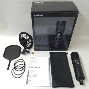 YAMAHA 야마하 콘덴서 레코딩 마이크 블랙 YCM705B