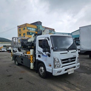3.5톤스카이차 17년식 현대 마이티 다산CT-300L 안전검사완료 무사고 고소작업차